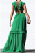 Sexy Deep V-neck Evening Gown Long Prom Dresses ,WGP608