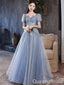 Gorgeous Shiny A-line Lace up Back Long Party Dress Prom Dresses ,WGP1800