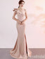 Gorgeous One Shoulder Mermaid Long Party Dress Prom Dresses ,WGP1806