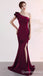 Gorgeous One Shoulder Mermaid Long Party Dress Prom Dresses ,WGP1807