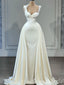 Stunning Ivory Beaded Mermaid Long Party Dress Prom Dresses ,WGP1812