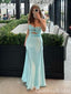 Gorgeous Spaghetti Straps Mermaid Long Party Dress Prom Dresses ,WGP1832