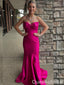 Sexy Strapless Mermaid Bow Long Party Dress Prom Dresses ,WGP1839