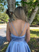 Elegant Sweetheart Sleeveless Open Back A-line Evening Gown Prom Dresses,WGP591