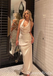 Elegant White Halter Open Back Sheath Long Party Dress Prom Dresses ,WGP1846