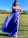 Gorgeous Strapless A-line Long Party Dress Prom Dresses ,WGP1857