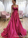 Elegant Enchanting Square Neck Evening Gown Long Prom Dresses ,WGP630