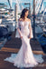 Stunning Lace Appliques Off the Shoulder Mermaid Wedding Dresses ,WGP1328