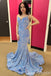 Shiny Strapless Sweetheart Mermaid Party Dress Long Prom Dresses to Impress ,WGP1707