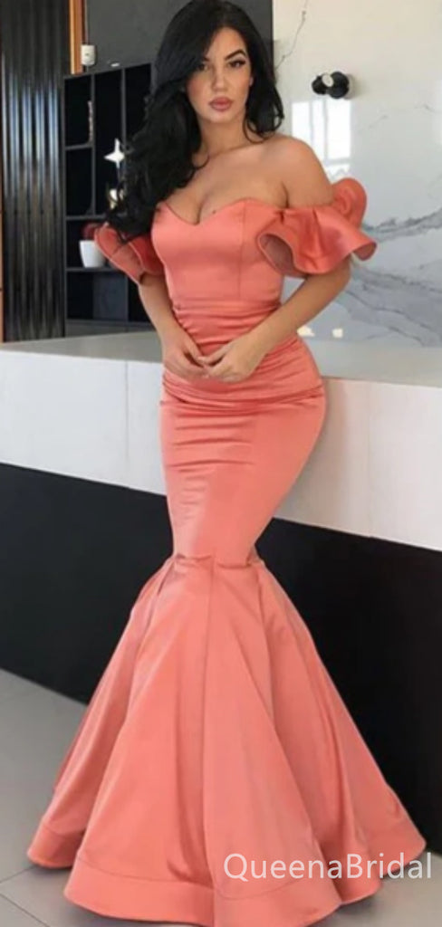 Sexy Sweetheart Off-the-shoulder Mermaid Evening Gown Long Formal Dresses Prom Dresses ,WGP802