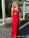 Stylish Red Strapless Sweetheart A-line Long Prom Dresses to Impress ,WGP1542