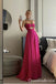 Stylish Spaghetti Straps Sweetheart A-line Long Prom Dresses  ,WGP1600