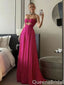 Stylish Spaghetti Straps Sweetheart A-line Long Prom Dresses  ,WGP1600