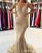 Gorgeous Mermaid Lace Appliques Sweetheart Evening Gown Long Formal Dresses Prom Dresses,WGP813