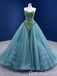 Stylish Strapless Lace up Back A-line Ball Gown Party Dress Long Prom Dresses to Impress ,WGP1485