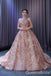 Shiny Sleeveless Lace up Back A-line Ball Gown Party Dress Long Prom Dresses to Impress ,WGP1489