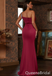 Sexy One Shoulder Mermaid Evening Gown Long Prom Dresses ,WGP633