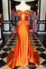 Elegant Strapless Sweetheart Mermaid Side Slit Party Dress Long Prom Dresses to Impress ,WGP1682