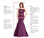 Sparkle Sexy V-neck Lace Appliques Lace Up Back Mermaid Evening Gown Maxi Long Formal Dresses Prom Dresses ,WGP898