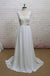 Lace Straps V Neck Cheap Beach Wedding Dresses Online, WD379