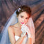 Short Finger Rhinestone Wedding Gloves, Women Bridal Gloves, TYP0637