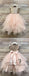 Gold Sequin Flower Girl Dresses Blush Pink Cute Baby Flower Girl Dresses, QB0330