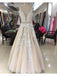 Long Lace Applique Prom Dresses Cheap Ball Gown Prom Dress, QB0283