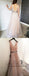 Rhinestone Beaded Formal Dresses Backless V Neck Shiny Prom Dresses, QB0343